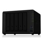 Synology DS1522+ 5-Bay Desktop NAS Solution 5x3,5/2,5" SATA HDD/SSD, 2x M.2 2280 NVMe SSD, 8GB RAM