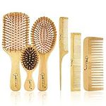 BestFire 6 in 1 Hair Brush Comb for