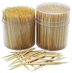 MontoPack Bamboo Wooden Toothpicks 