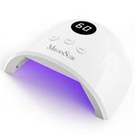 MelodySusie - UV Nail Lamp, Plus30F UV Light for Gel Nails, LED Nail Dryer with 3 Timers, Smart Sensor, LCD Display, Quick Curing Gel Nail Polish, Nail Polish Tools
