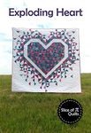 Slice of Pi Quilts Exploding Heart Pattern