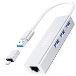 USB to Ethernet Adapter, 3 USB 3.0 