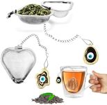 tea strainers for loose tea, heart 