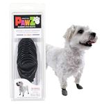 Pawz PZBLKXX Water-Proof Dog Boots, XX-Small, Black, 1-Inch to 1.5-Inch