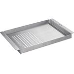 Westmark Grill Tray 2 in 1 – Versatile Grill Tray for preparing Various Grilled Dishes with and Without Perforation – Stainless Steel