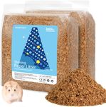 BUCATSTATE Hamster Paper Bedding, 900g/3LBS Dust-Free and Odor Control Paper Litter for Syrian Dwarf Hamsters Gerbils Mice Lemming Degus Reptile Birds (Blue)