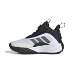 Adidas Unisex-Kids Own The Game 3.0 Basketball, White/Core Black/Core Black, 2/Little Kid