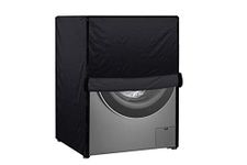 Stylista Washing Machine Cover Compatible for Samsung 6.5 kg WW65M206L0W/TL Front Load Black