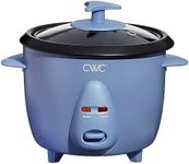 COOK WITH COLOR 6 Cup Rice Cooker 300W - Effortless Cooking and Perfectly, Cooks 3 Cups of Raw Rice for 6 Cups of Cooked Rice, Navy