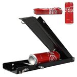Nisshinn Can Crusher,Metal Can Crusher for Recycling,Floor Foot Aluminum Can Crusher,Folding Flat Easy Storage,No Wall Mounting Required,Soda, Beer Cans and Canned Pet Food