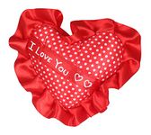 Tickles I Love You Heart Cushion Soft Stuffed Plush Toy Gifts for Wedding Anniversary Birthday Valentine's Day (Color: Red Size: 14 cm)