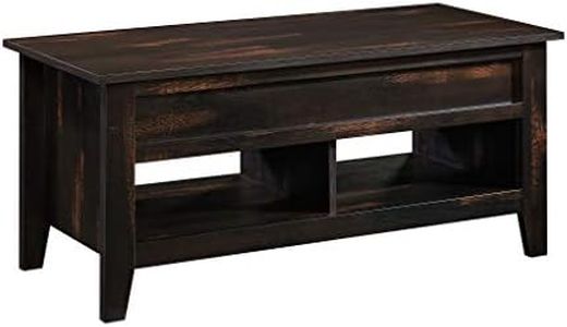 Sauder Dakota Pass Lift Top Coffee Table, Char Pine finish