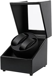 Kalawen Watch Winder for Rolex, Automatic Watch Winder, Double Watch Winder with Japanese Quiet Motor AC Adapter for Men's and Women's Watches