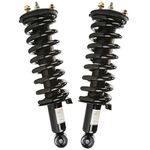 AutoShack Front Complete Struts Coil Springs Assembly Pair of 2 Driver and Passenger Side Replacement for 2005-2012 Nissan Pathfinder 2005-2015 Xterra 4.0L 5.6L V6 V8 4WD RWD CST100244PR