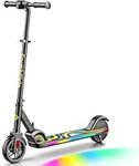 FanttikRide C9 Pro Electric Scooter for Kids 8-12, Adjustable Handlebar Height for Riders 3.9-5.2 ft, 132 lbs, Up to 40 min Continuous Time, 5 Miles Range, 3 Speed Mode 5/8/10 MPH, Black