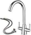 Heable Kitchen Mixer Tap Dual Lever