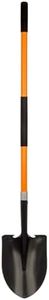 Dikuyeel Shovel for Digging Heavy Duty Metal Shovel with Fiberglass Handle, 56 Inches