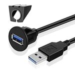 TNP USB 3.0 Flush Mount Cable w/Buc
