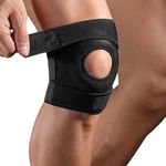 getty fit Knee Cap for Men Momen | Knee Cap Support for Gym Kabaddi, Adjustable Strap Knee Cap (Pack OF 1)