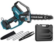 8-Inch Mini Chainsaw Compatible with makita Battery 18v, Auto-Oiler, 6&8 inch Brushless Cordless Pruning Chainsaw, Battery Powered Mini Chainsaw for Wood Cutting, Tree Trimming (Tool only)