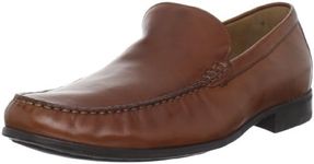 Johnston & Murphy Men's Cresswell Venetian, Cognac Sheepskin, 14