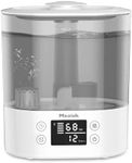 Humidifiers for Bedroom and Home & Baby - 4L Cool Mist Air Humidifiers for Plants, 26db Quiet Top Fill Air Humidifier Lasts Up to 40 Hours, Auto Shut-Off, Super Easy to Fill and Clean