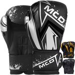 MCD Boxing Gloves Men, Women and Kids 6oz, 8oz, 10oz, 12oz 14oz, 16oz Boxing Training Muay Thai Gloves, Perfect Punch Bag Gloves Boxing Bag Gloves MMA Sparring Gloves