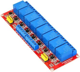 WWZMDiB 5V 12V 24V Relay Module 1/2/4/6/8/16 Channel Various Model Options (1, 8 Channel, 5V)