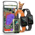 My Pet Command GPS Fence, No Subscription Wireless Dog Fence with APP, 6-Sided or Circular Fences, Tone, Vibration, Correction, Shock, Waterproof Rechargeable Collar