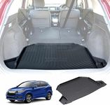 X-CAR Cargo Rubber Trunk Floor Waterproof Mat Boot Liner Luggage Tray Compatible with Honda HR-V HRV 2014-2021