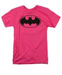 DC Comics Men's Batman Dynamic Duo Graphic T-Shirt - Purple - Large