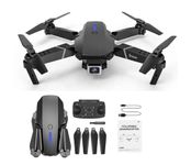 DRwilla Drone-With-Camera-Flash-Lights-For-Adults-4k-1080P-HD-Drones-Toys-GPS-Auto-Return-One-Touch-Take-OFF-and-Landing-PACK OF-1