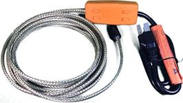 Heat Tape Easy Heat Freeze Protection Cable Waterline Heater Pre-cut to 30 Foot includes Installed Plug Head