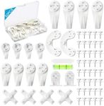 Picture Hanging Kit, 62PCS Concrete