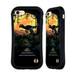 Head Case Designs Officially Licensed Jurassic World Blue Velociraptor Key Art Hybrid Case Compatible With Apple iPhone 7/8 / SE 2020 & 2022