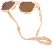 Polarized Baby Sunglasses With Strap - Unbreakable Flexible Infant Sunglasses For Toddlers Newborns 0-24 Months