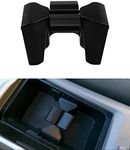 Cup Holder Insert Fit for Toyota Highlander 2002-2007 Adjustable Center Console Cup Holder Divider Replace 55604-48020 Black