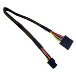 COMeap HDD SATA Power Cable Replacement SATA 15 Pin to Mini 6 Pin ATX Adapter for Dell Inspiron 3653 3650 Series Compatible Part No. GP2JM 15-inch(38cm) (Pack of 2)