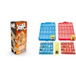 Hasbro Gaming Jenga Classic, Children's game that promotes reaction speed from 6 years & ess Who? Game, Original Guessing Game for Kids Ages 6 and Up, Portable 2 Player Game, Travel Game for Kids