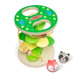 Melissa & Doug Rollables Treehouse | Early Development & Activity Toys for 1 Year Old Boys & Girls | Wooden Baby Toys 12 Months + | Cause and Effect Toys for 1 Year Olds with Sensory Balls for Babies