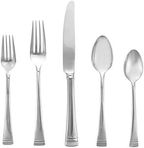 Lenox fédéral Platinum 5 pièces Couverts en Acier Inoxydable Service de Table pour 1