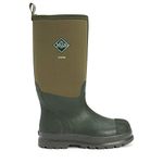 Muck Boots Unisex Chore Classic Hi Pull On Waterproof Wellington Boot, Moss, 8