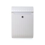 TATAY Mailbox Piccolo, modern design, bright white color, made of tough plastic, anti-UV, easy to maintain, ideal for installation in both single-family homes and communities.