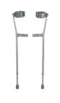 Drive Medical 10403HD Adjustable Forearm Crutches for Walking, Chrome