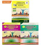 PR Yadav - Competitive Handbook of Nursing - Vol 1 + 2 + 3 | Set of 3 Books | Updated for 2025 Exams