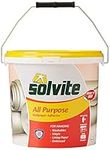 Solvite Ready to Use, All Purpose Wallpaper Adhesive, Extra Strong, Hangs up to 5 Rolls, 4.5kg, Yellow