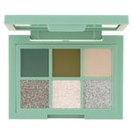 MARS Blooming Matte & Shimmer Eyeshadow Palette (4.8gm) (01-Plush) | Highly Pigmented | Blendable | Perfect for Any Occasion | Multicolor | All Skin Type | Travel Friendly