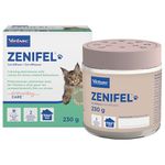 Zenifel Virbac Gel Cat Pheromone Diffuser - Calming Pheromones and Catnip for Cats - Lasts Up to 2 Months - Electric-Free
