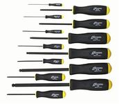 Set 13 ProHold Ball End Screwdrivers .050-3/8"