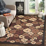 Status Contract Status 3D Printed Carpet Rug Runner for Bedroom/Living Area/Home with Anti Slip Backing (4 X 6 Feet-Medium, Multi)-Pack of 1